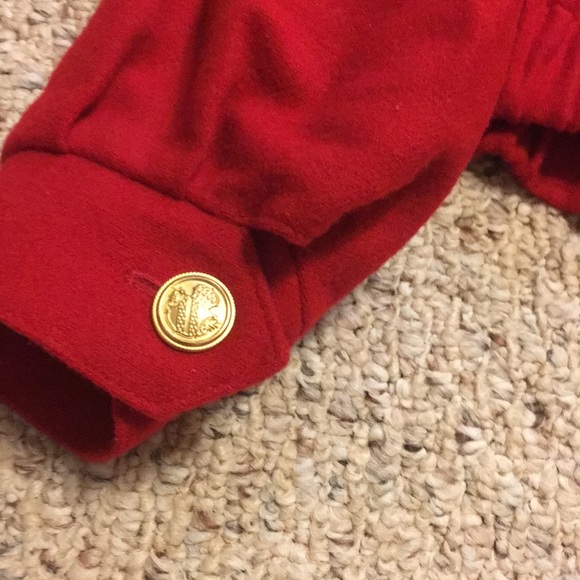 DELETED Vintage 1980’s red wool crop jacket - Picture 7 of 8